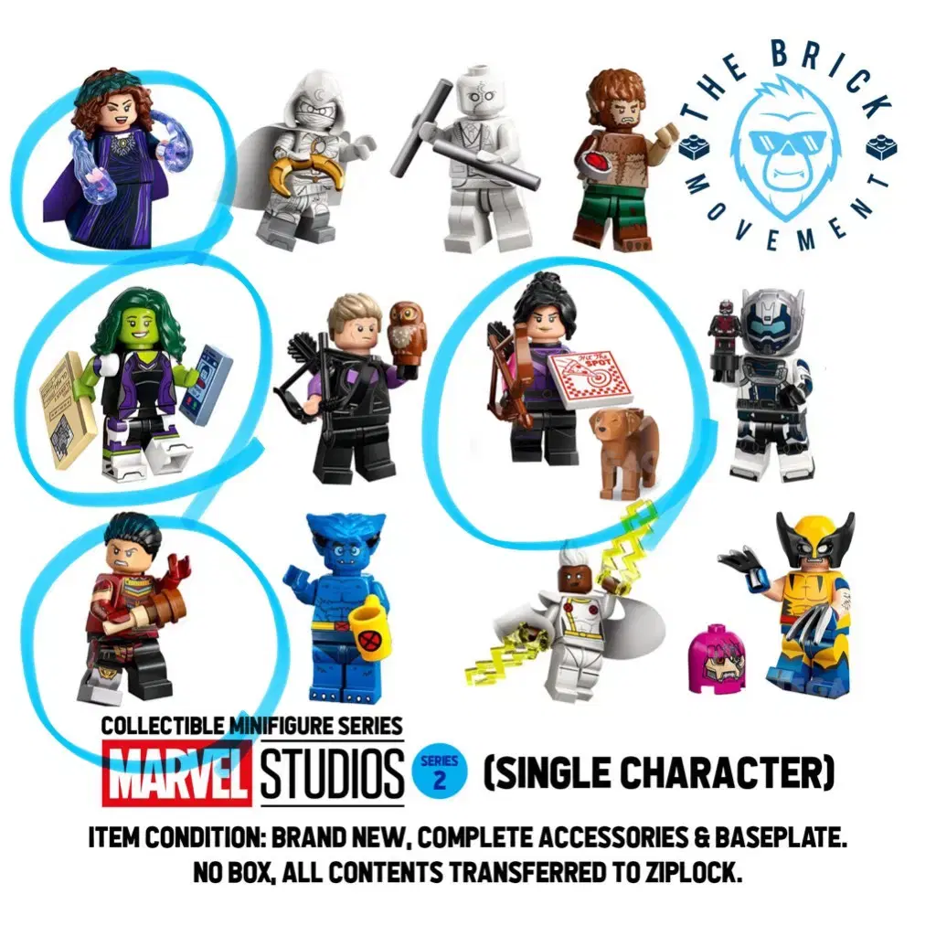 Bパープルページです♫ Amazon.co.jp: LEGO マーベルシリーズ2 ミニフィギュア